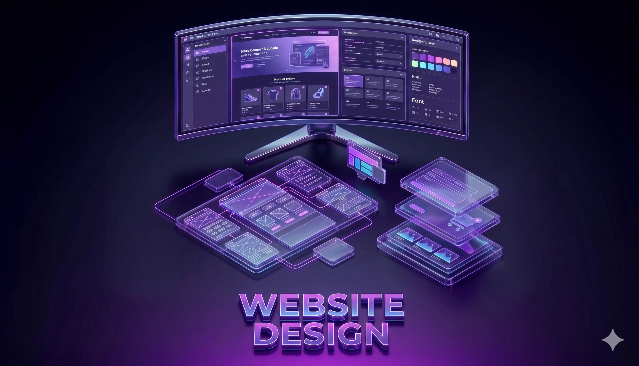 Website design